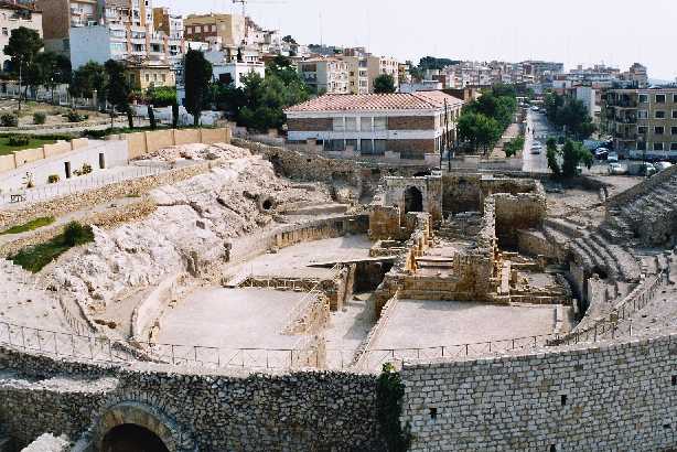 Roman Amphitheatre, Tarragona, © Stephen Clifford, June 2005
