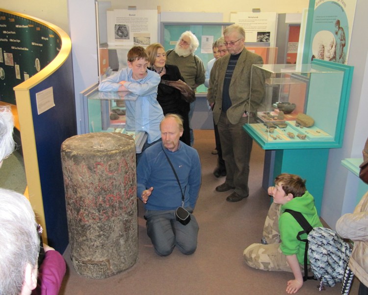 Jewry Wall Museum, Leicester - Andy Fear explains , � Stephen Clifford, May 2010