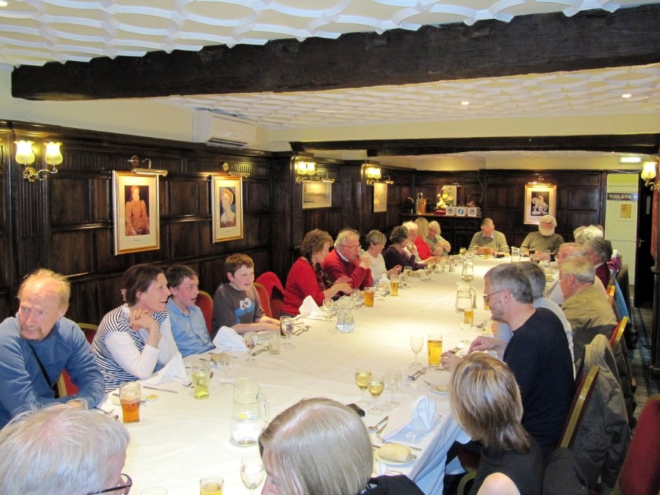 Atherstone dinner � Stephen Clifford, May 2010